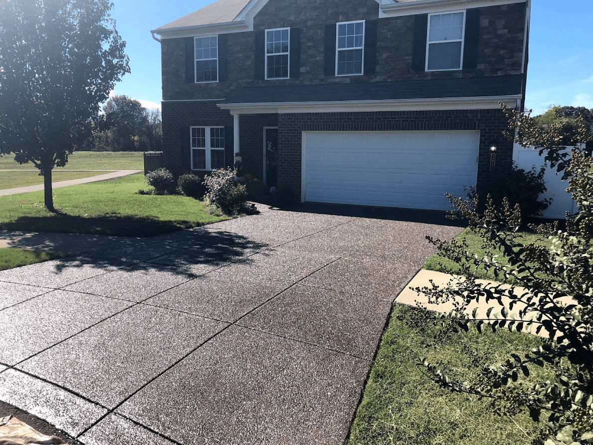 Sealed aggregate driveway โ Murfreesboro, TN